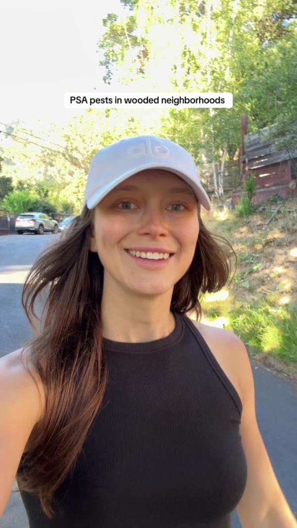 San Francisco Bay Area influencer Laureise Livingston warned her followers about the trouble with owning a home in the woods.