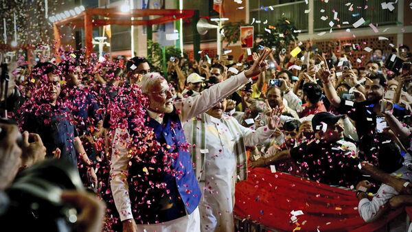 Narendra Modi’s coalition wins majority in India’s parliament – official results